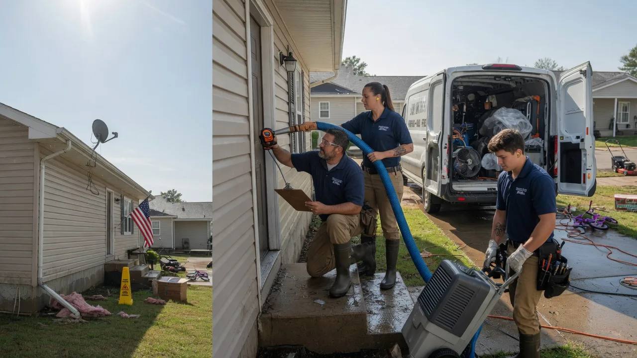Ceiling Water Damage Restoration in Fayette, IA near me